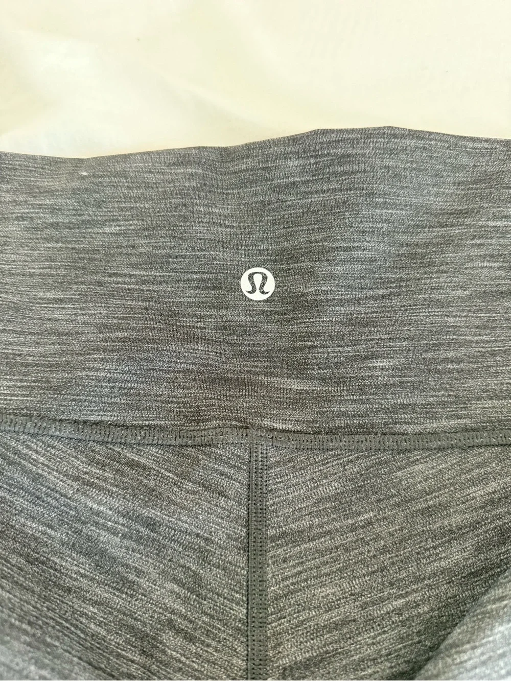 lululemon athletica Gray Heather Stretch Leggings